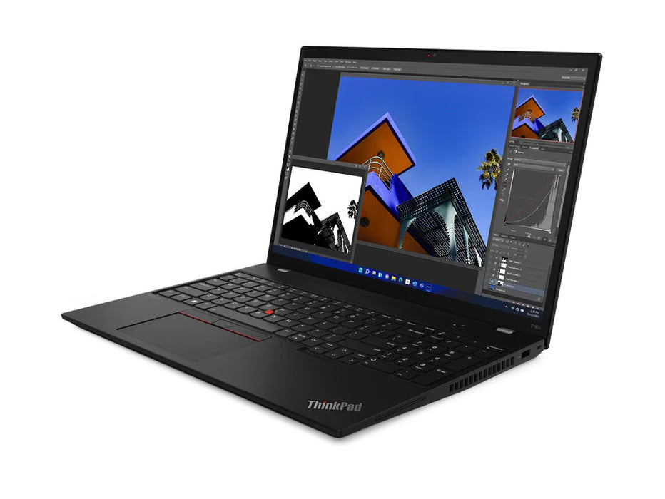Lenovo ThinkPad P16s Gen 1 Mobile Work Station Laptop,  i7-1260P, 16GB, 512GB SSD, 16 Inch FHD, Quadro T550 4GB Dedicated, Windows 11 Pro | 21BT004FGR