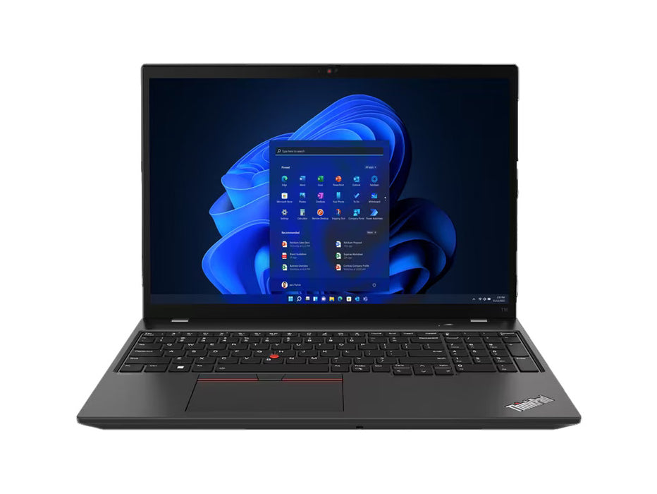 Lenovo T16 Laptop, i5-1235U, 8GB, 512GB SSD, 16 Inch FHD, Win 11 Pro | 21BV003VGR