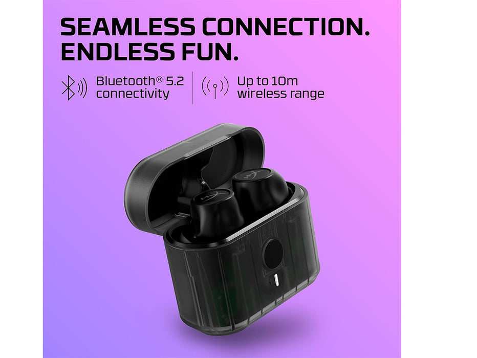 HyperX Cirro Buds Pro True Wireless Earbuds with Active Noise Cancellation, Black | 727A5AA