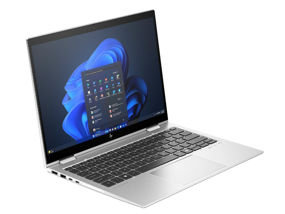 HP EliteBook x360 830 G11 Convertible 2 in 1 Business Laptop, Intel Ultra 7-155U vPro, 16GB, 512GB, 13.3 Inch FHD+, Windows 11 Pro, Silver Color | A6SU3UT