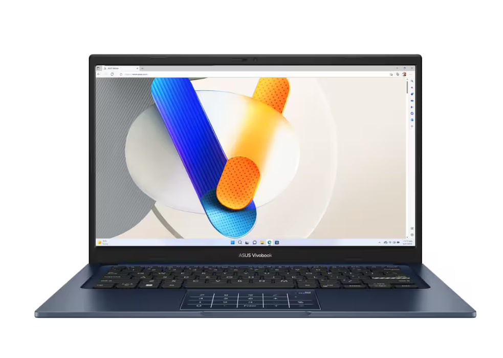 ASUS Vivobook 14 Laptop, Intel i7-1355U, 12GB, 512GB SSD, 14 Inch FHD, Intel UHD Graphics, Windows 11, Quiet Blue | X1404VA-I712512