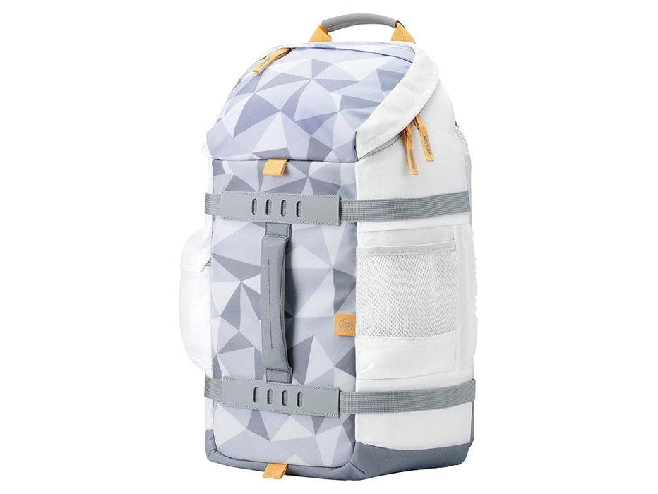 HP 15.6 Odyssey Sport Backpack Facets White