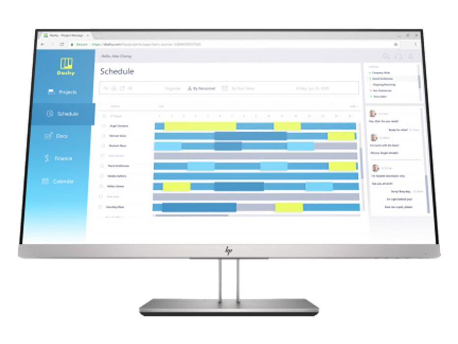 HP EliteDisplay E273d Monitor 27 inch HD Docking Monitor