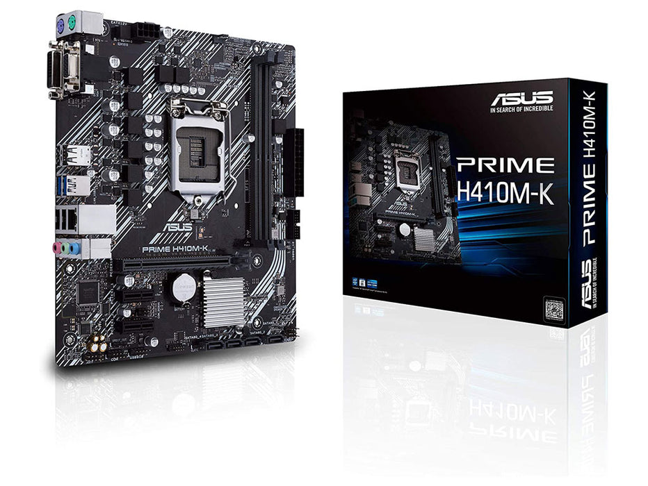 ASUS PRIME H410M-K LGA 1200 Gaming Motherboard