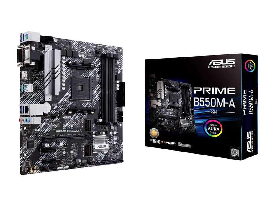 ASUS PRIME B550M-A/CSM AM4 Gaming Motherboard