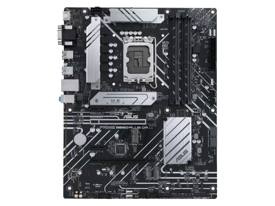 ASUS PRIME B660-PLUS LGA1700 Gaming Motherboard D4 | 90MB18X0-M1EAY0