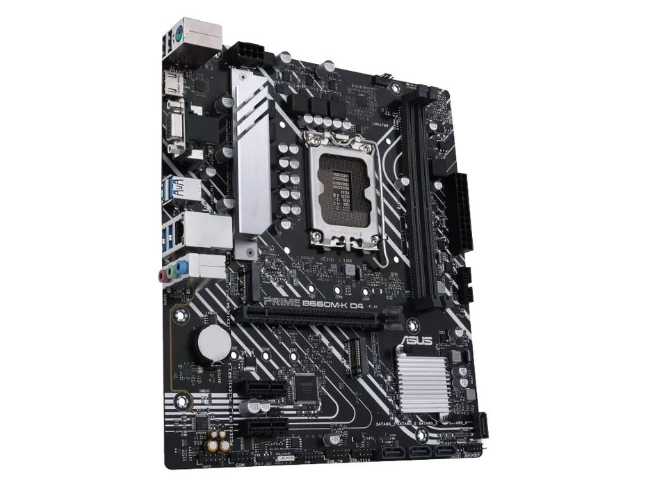 ASUS PRIME B660M-K D4 Gaming Motherboard | 90MB1950-M0EAY0