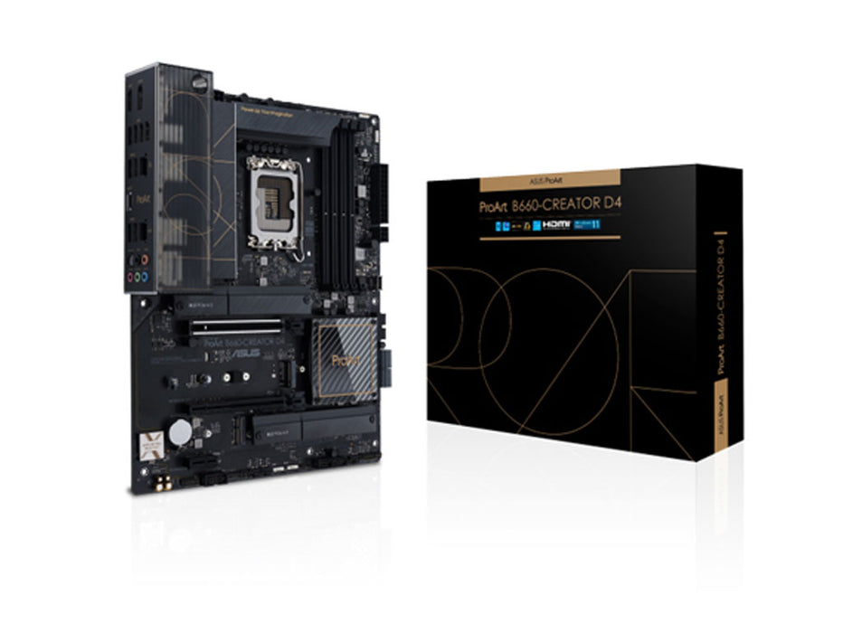 ASUS ProArt B660 Creator D4 LGA 1700 Gaming Motherboard