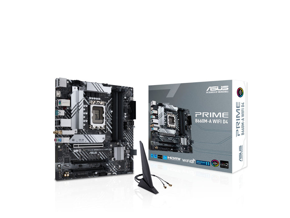 ASUS Prime B660M-A Wifi D4 LGA 1700 Gaming Motherboard