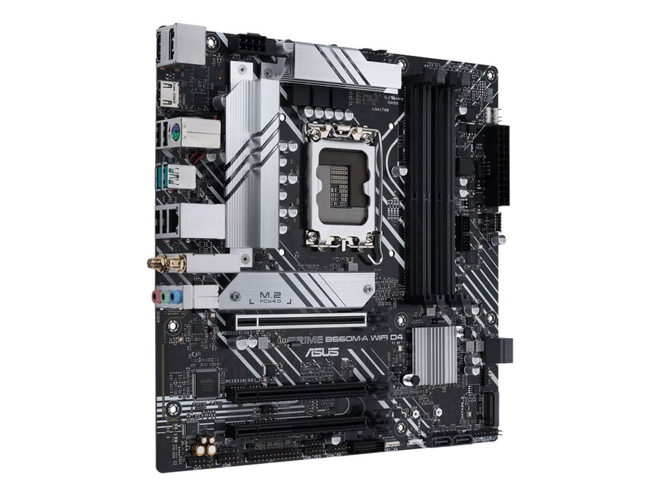 ASUS PRIME B660M-A WIFI D4-AE Gaming Motherboard | 90MB1AE0-M1EAY0