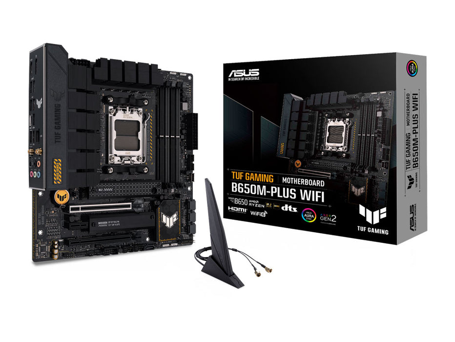 ASUS TUF GAMING B650M-PLUS AM5 Gaming Motherboard WIFI | 90MB1BF0-M0EAY0