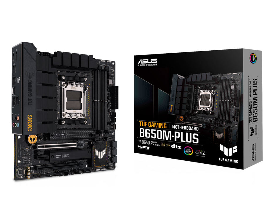 ASUS TUF GAMING B650M-PLUS AM5 Gaming Motherboard | 90MB1BG0-M0EAY0