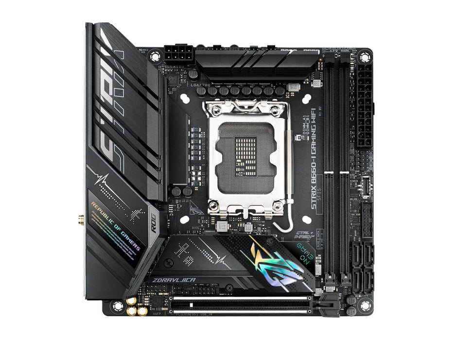 ASUS ROG STRIX B660-I LGA 1700 Gaming Motherboard WIFI | 90MB1BL0-M0EAY0