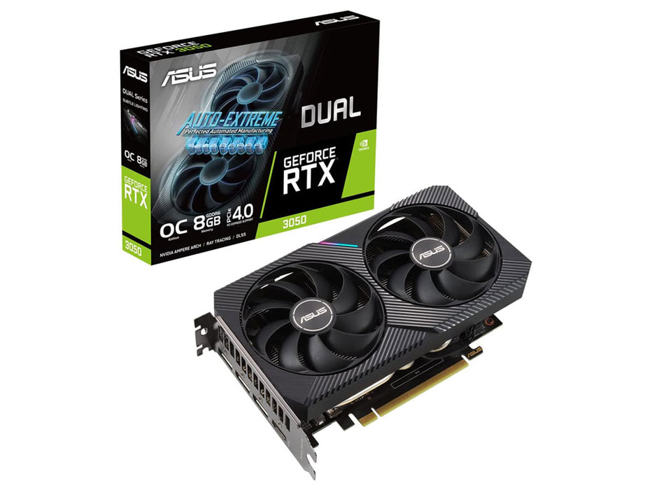 ASUS Dual GeForce RTX 3050 OC Edition 8GB