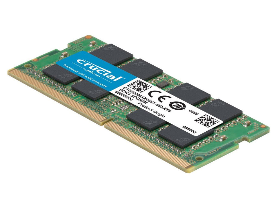 Crucial Memory 32GB DDR4 3200 MT/s CL22 DR x8 USODIMM 260pin
