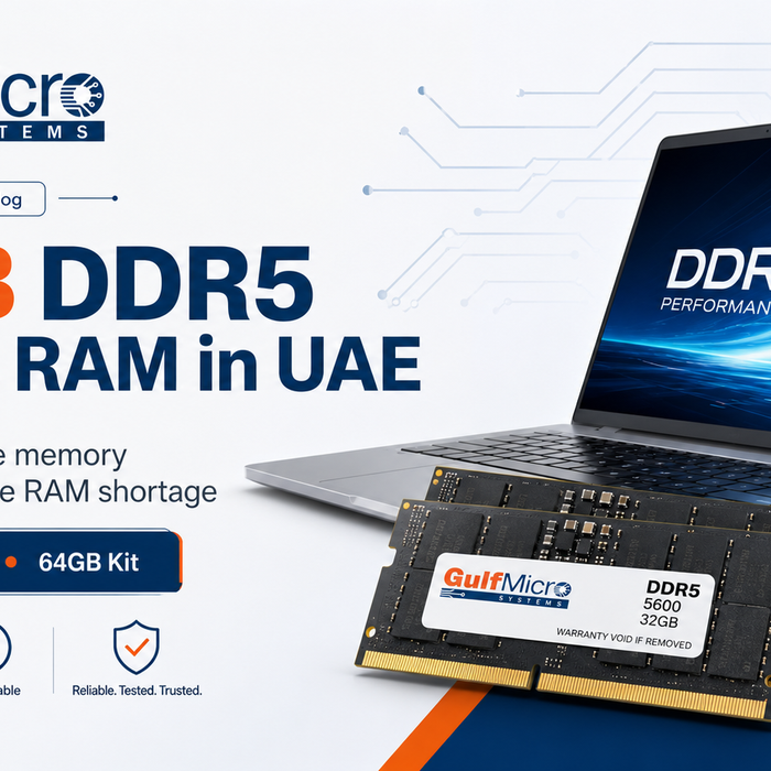 64GB DDR5 Laptop RAM in UAE: Why Upgradeable Memory Matters During the RAM Shortage