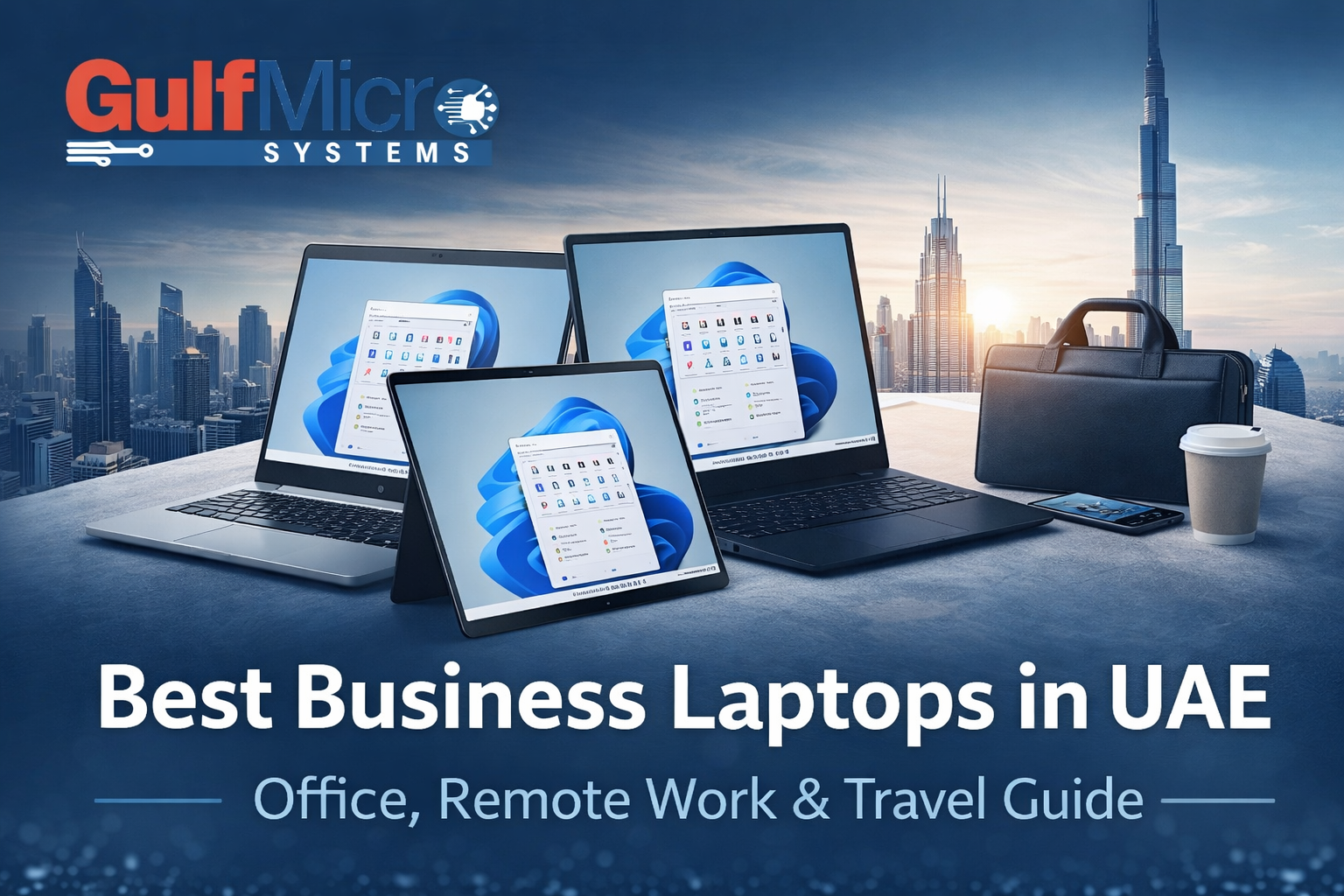 Best Business Laptops in UAE for Office, Remote Work & Travel