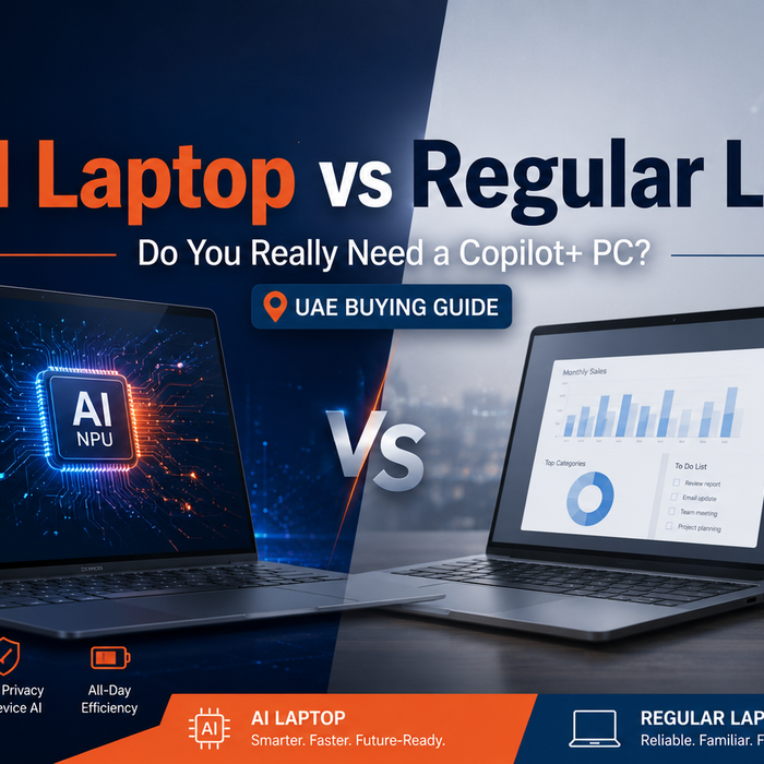 AI Laptop vs Regular Laptop in UAE: Do You Really Need a Copilot+ PC?