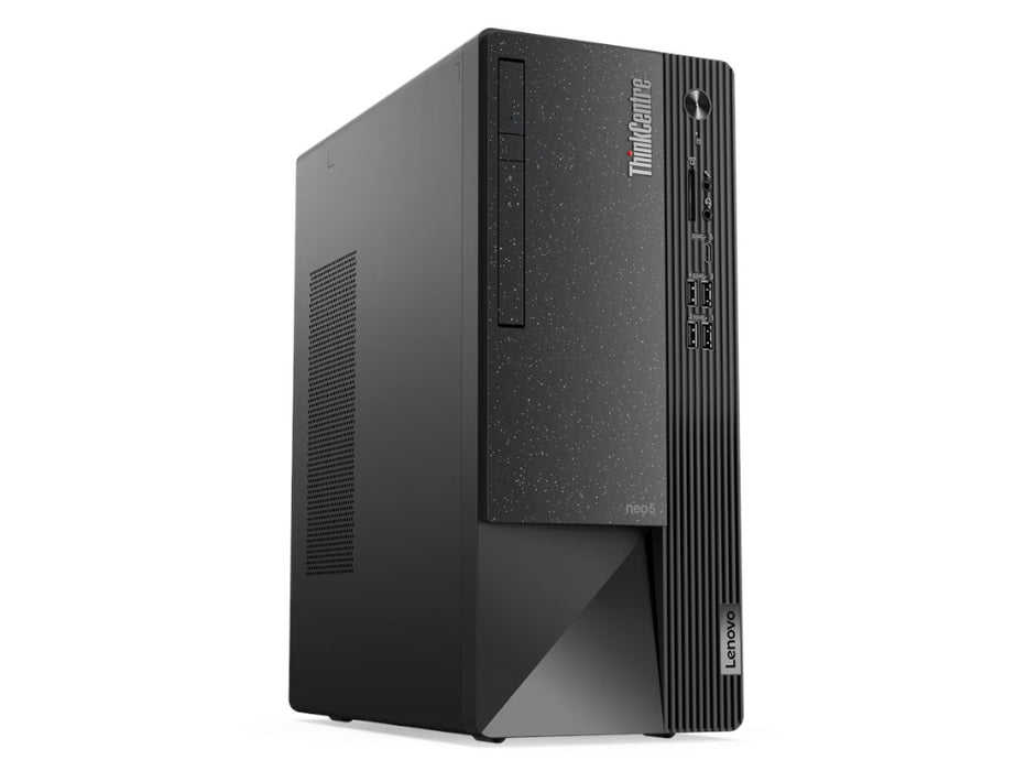 Lenovo Neo 50t G3 Desktop, i5-12400, 4GB, 1TB HDD, Integrated, DVD±RW, 3-in-1 Card Reader, Parallel Port, Internal Speaker | 11SE00NWUM