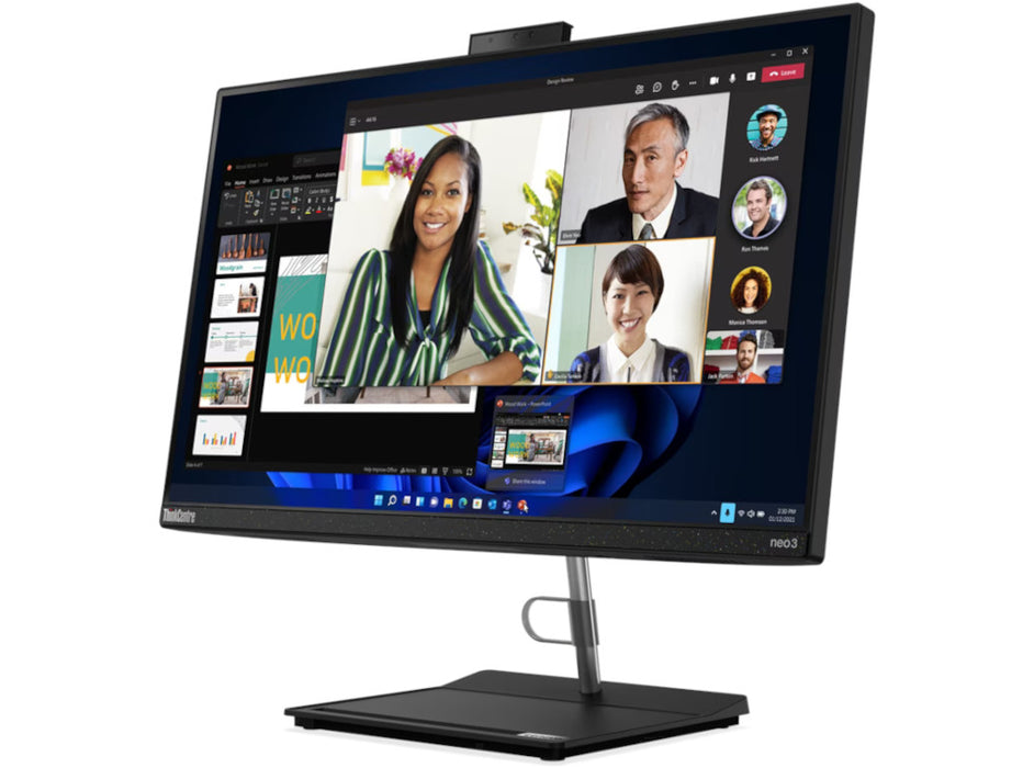 Lenovo neo 30a-24 All-in-One 23.8" FHD IPS, i7-1260P, 8GB, 512GB SSD, Internal Speaker, Keyboard and mouse included, Windows 11 Pro | 12B0002MGR