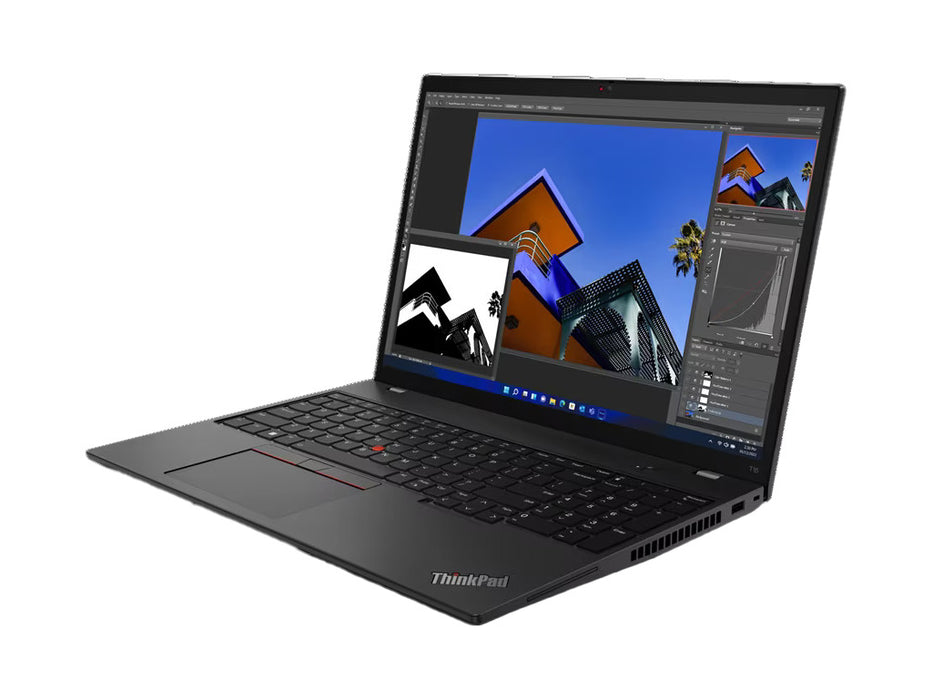 Lenovo T16 Laptop, i5-1235U, 8GB, 256GB SSD, 16 Inch FHD, Win 11 Pro | 21BV003QAD