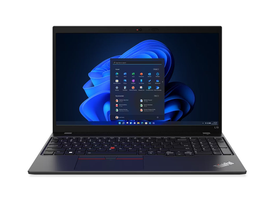 Lenovo T15 Laptop, i5-1235U, 8GB, 512GB SSD, 15.6 Inch FHD, Win 11 Pro | 21C3002AGR