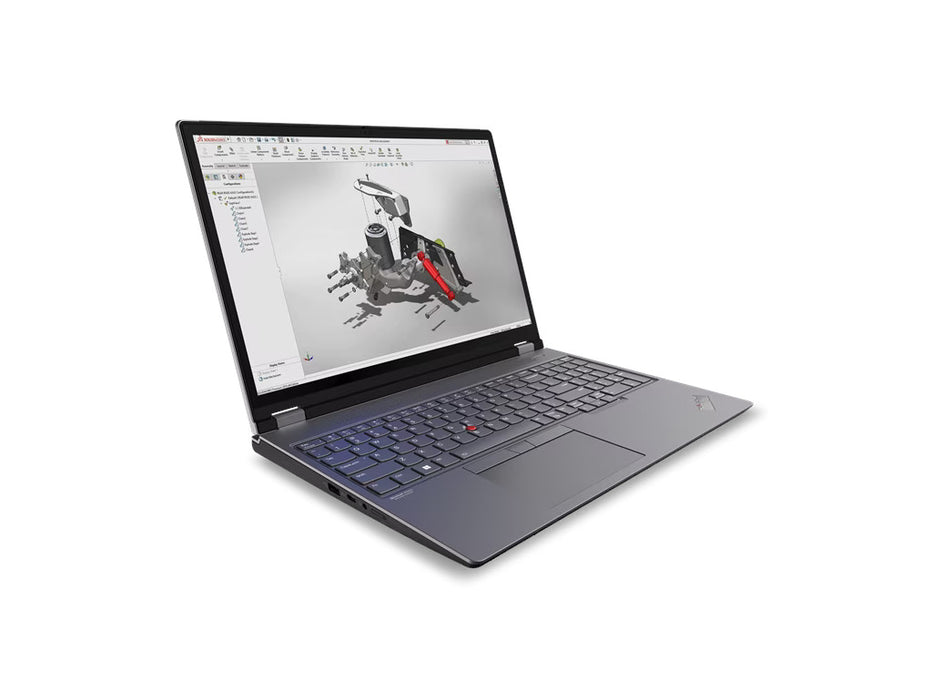 Lenovo P16 G2 Workstation, i9-13980HX, RTX 3500 Ada Generation 12GB, 32GB, 1TB SSD, 16" WQUXGA IPS, Win 11 Pro, Storm Grey + Villi Black | 21FA000YGR