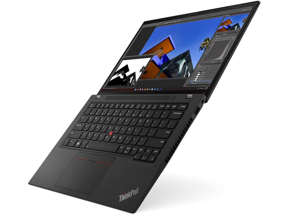 Lenovo ThinkPad T14 Laptop, Intel Core i5-1335U, 16GB DDR5, 512GB NVMe SSD, 14 Inch FHD Display, Intel Integrated Graphics, Win 11 Pro | 21HD003RGR