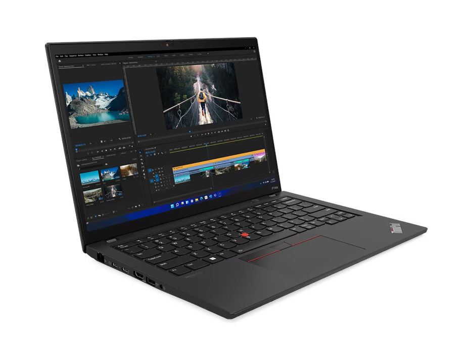 Lenovo P14s G4 Workstation, i7-1360P, RTX A500 4GB, 16GB, 512GB SSD, 14" WUXGA IPS, Win 11 Pro, Villi Black | 21HF000RGR