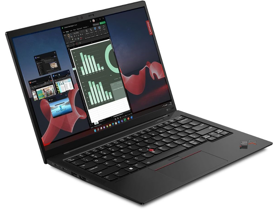 Lenovo ThinkPad X1 Carbon Gen 11 Business Laptop Intel Core i7-1355U, 16GB, 512GB, 14 Inch 1920x1200 Touchscreen, Fingerprint, Windows 11 Pro, Black | 21HM000JUS