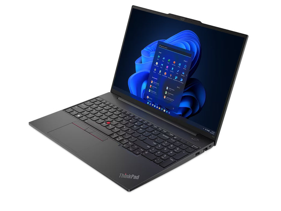 Lenovo ThinkPad E16 Laptop, Intel Core i5-1335U, 16GB DDR4, 512GB NVMe SSD, 16 Inch FHD Display, Intel Integrated Graphics, Win11 pro| 21JN000QGR