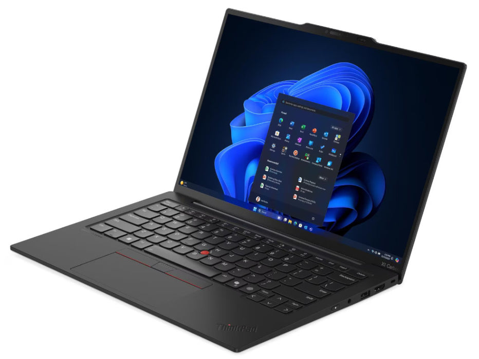 Lenovo ThinkPad X1 Carbon Gen 13 Aura Edition Business Laptop, Copilot+ PC,  Intel Ultra 7-258V, 32GB, 512GB, 14 Inch 2.8k OLED, Windows 11 Pro, Black | 21NS0014US