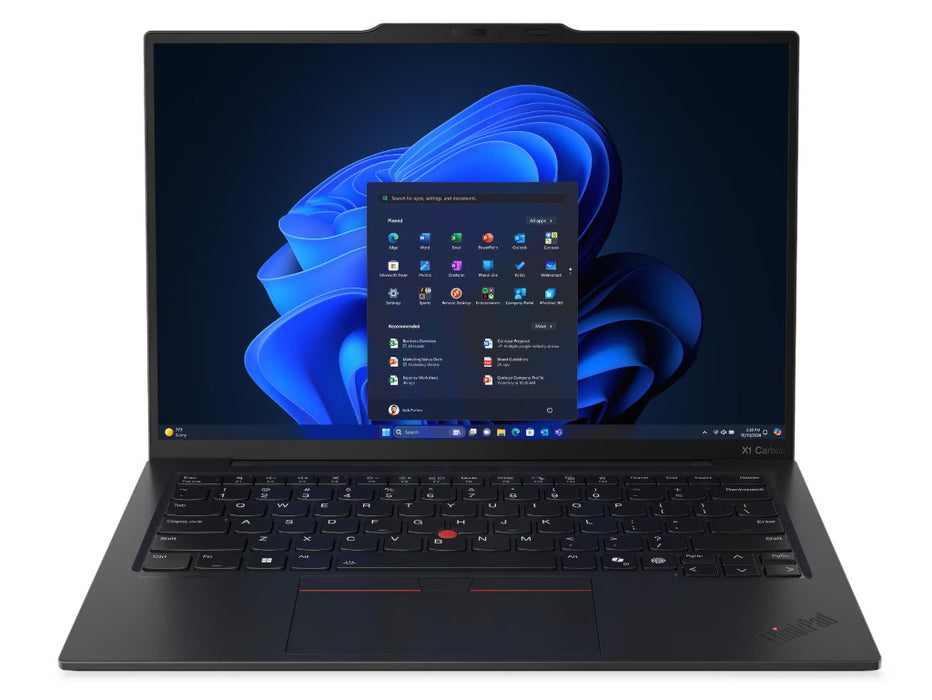 Lenovo ThinkPad X1 Carbon Gen 13 Aura Edition Business Laptop, Copilot+ PC,  Intel Ultra 7-258V, 32GB, 512GB, 14 Inch 2.8k OLED, Windows 11 Pro, Black | 21NS0014US