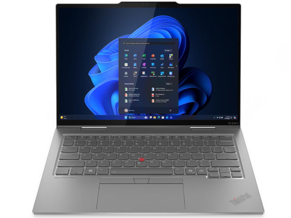 Lenovo ThinkPad X1 2-in-1 Gen 10 Intel Aura Edition Business Laptop Copilot+ PC, Ultra 7-258V, 32GB, 1TB, 14 Inch Touchscreen, Windows 11 Pro, Grey | 21NU003LUS