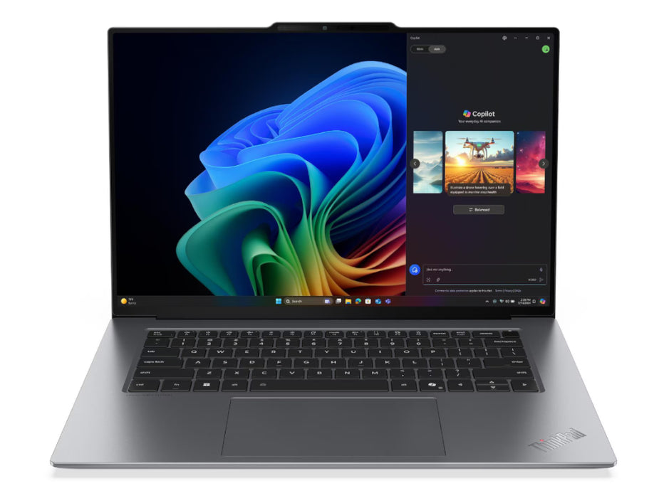 Lenovo ThinkPad X9 15 Aura Edition Copilot Laptop, Ultra 7 258V, 32GB, 512GB SSD, 15.3 Inch 2.8K Touchscreen OLED 120Hz, Windows 11 Pro, Thunder Grey | 21Q6006RUS