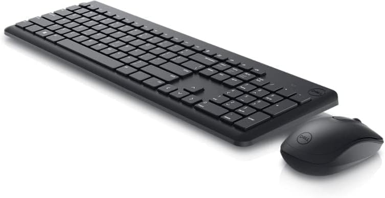 Dell KM3322W Wireless Arabic QWERTY Keyboard With Mouse Black