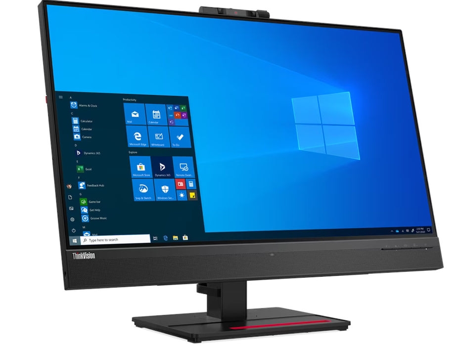 Lenovo ThinkVision T27hv-20 27" Inch QHD 1440p Monitor, IPS Panel, LTPS Stand, Built-in Speakers | 62A9GAT1UK