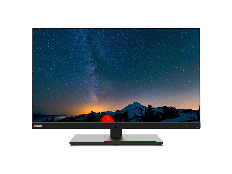 Lenovo ThinkVision P27u-20 27" Inch UHD Monitor, IPS Panel, LTPS Stand, Built-in Speakers | 62CBRAT6UK