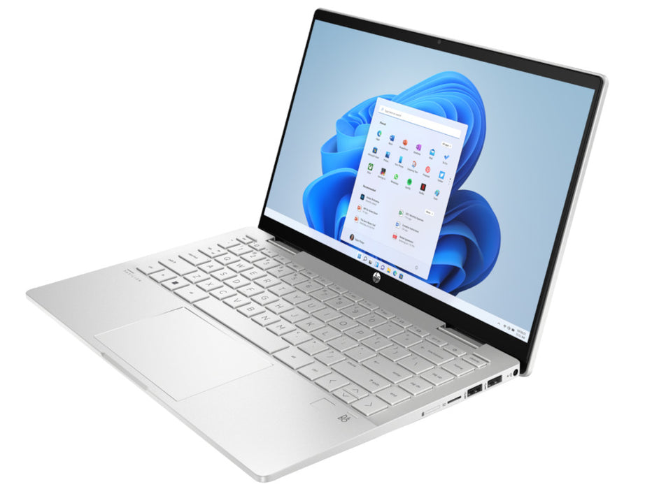 HP Pavilion X360 14 2-in-1 Laptop 14t-ek1000, i7-1355U, 16GB, 1TB PCIe NVMe, 14 Inch Touchscreen FHD, HP Pen, Win 11, Silver | 742J3AV-3