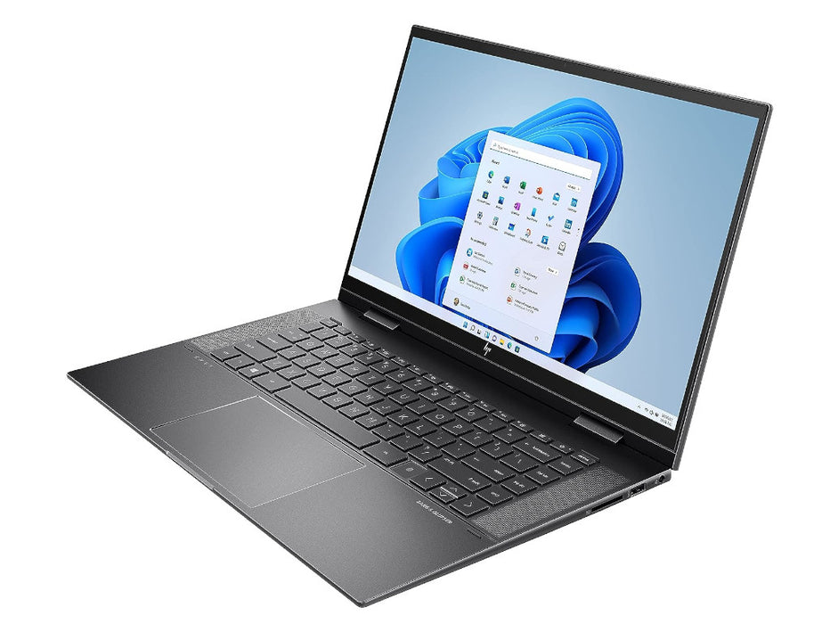 HP ENVY 15t X360 2-in-1 convertable Laptop 15t-fe000, i7-1355U, 16GB, 1TB, 15.6 Touch FHD, RTX 3050 4GB, HP Active pen, Win 11, Nightfall Black | 77X87AV-4