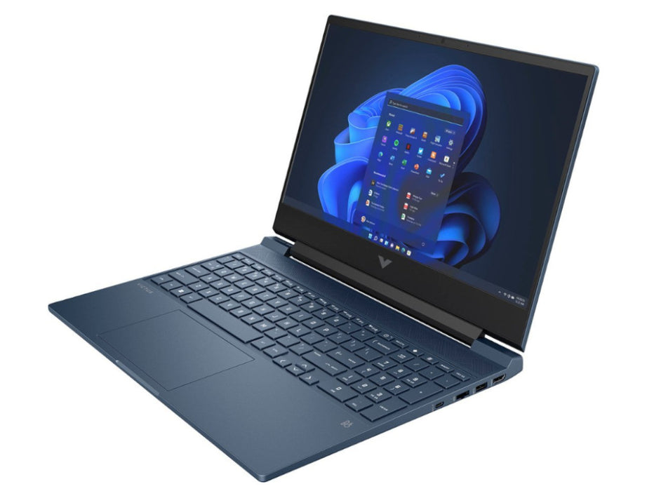 HP VICTUS 15-FA1093 Gaming Laptop, i5-13420H, 8GB, 512GB SSD, 15.6 FHD 144Hz, RTX 3050 6GB, Win 11, Performance Blue | 7N3S2UA