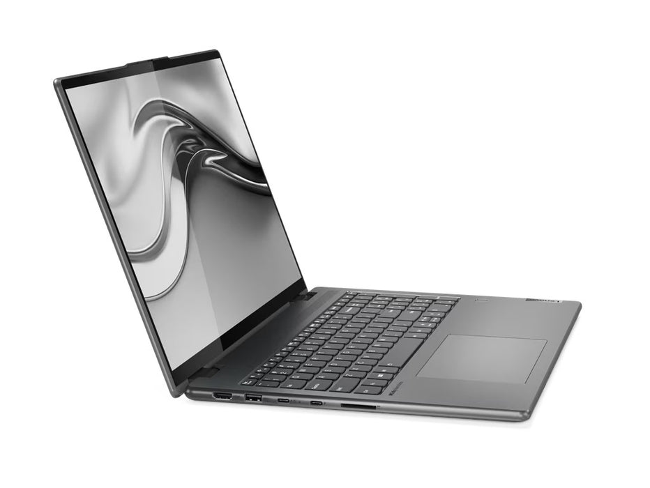 Lenovo YOGA 7 16IAP7 2-IN-1 Laptop, i5-1240P, 8GB, 256GB SSD, 16 WQXGA (2560x1600) 2.5K Touchscreen, Win 11, Storm Gray | 82QG0001US