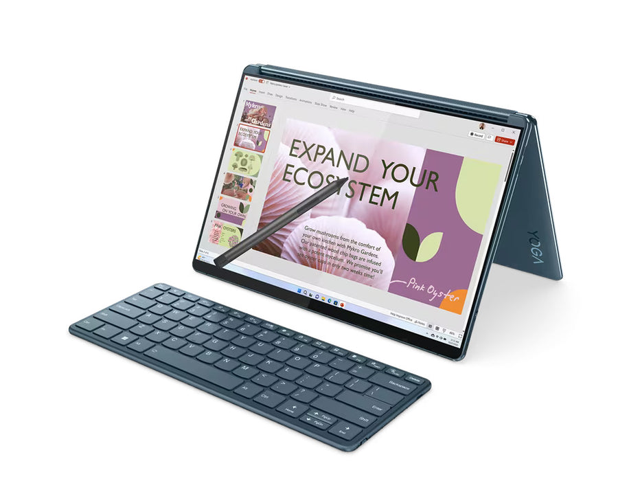 Lenovo Yoga Book 9i 2-in-1 Dual Screen OLED Laptop, Intel i7-1355U, 16GB, 512GB SSD, 2x 13.3 Inch 2.8K OLED display, Win 11, Tidal Teal | 82YQ0007US