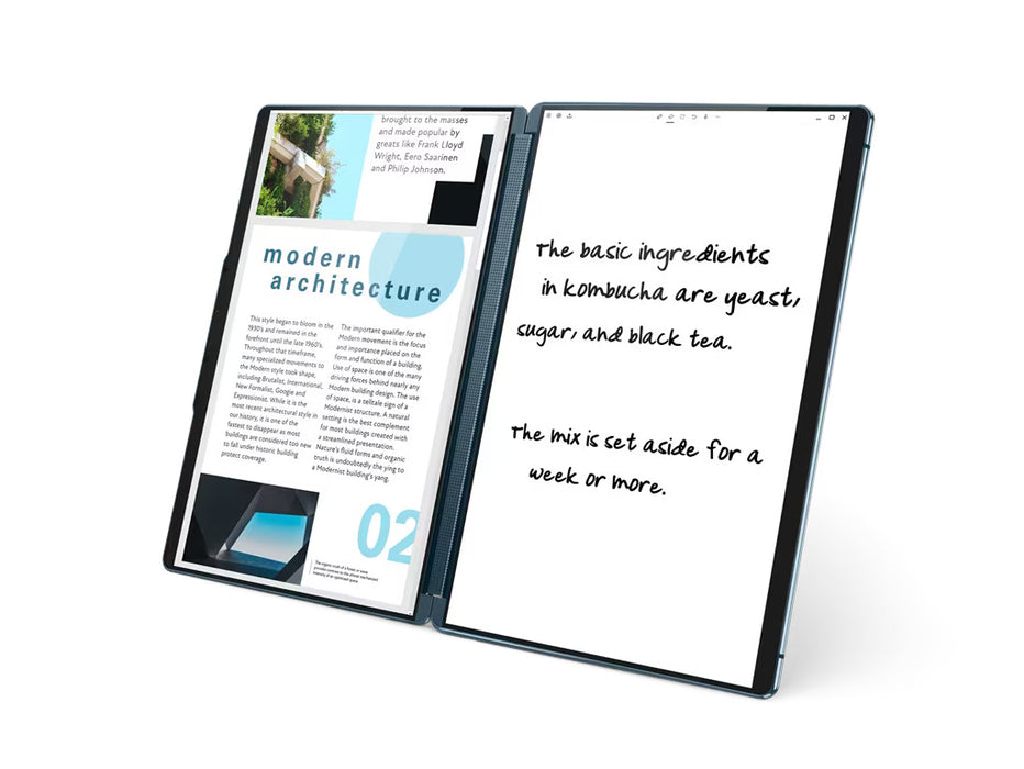 Lenovo Yoga Book 9i 2-in-1 Dual Screen OLED Laptop, Intel i7-1355U, 16GB, 512GB SSD, 2x 13.3 Inch 2.8K OLED display, Win 11, Tidal Teal | 82YQ0007US