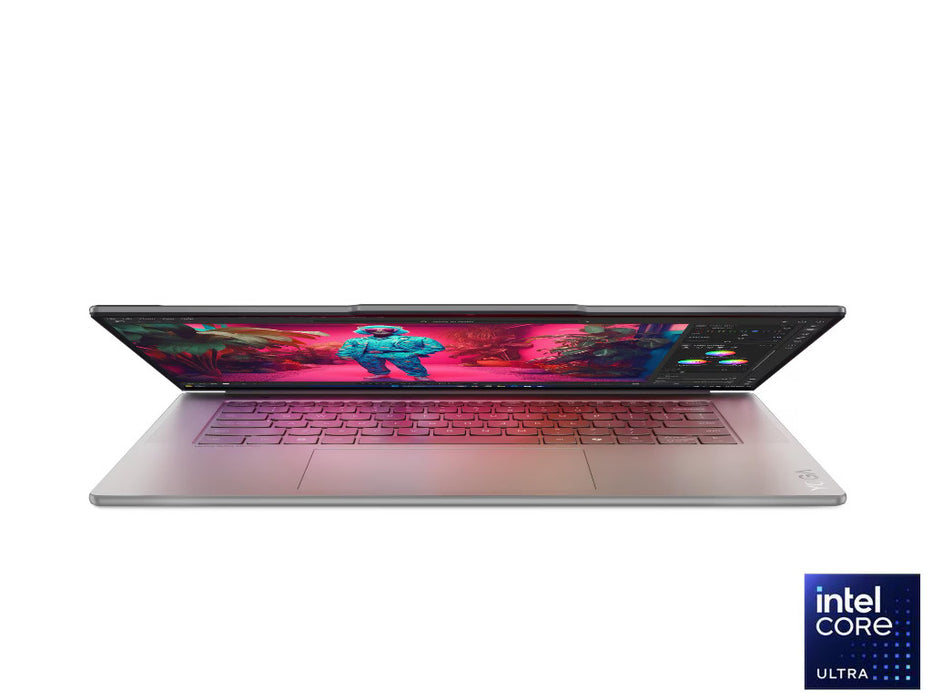 Lenovo Yoga 7i Aura Edition 2-in-1 Laptop, Intel Ultra 7-256V, 16GB, 1TB SSD, 15.3 Inch 2.8K WQXGA+ Touchscreen, Windows 11 Pro, Luna Grey | 83HM0001US