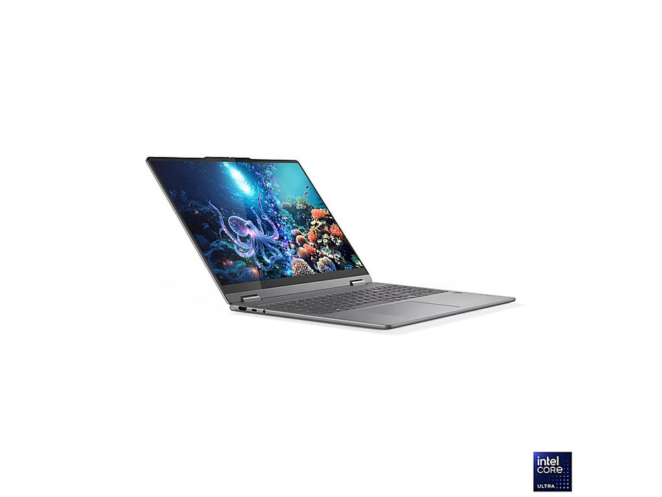 Lenovo Yoga 7i 16 Inch 2-in-1 Copilot+ PC, Ultra 7-256V, 16 Inch WUXGA Touch, Windows 11, Luna Grey | 83JT0047US
