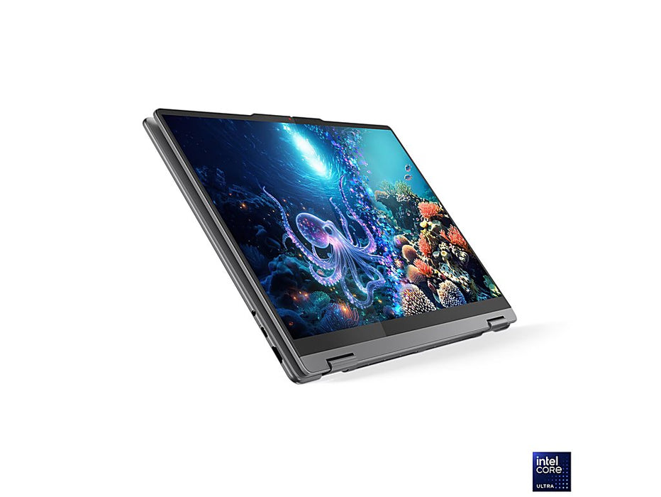 Lenovo Yoga 7i 16 Inch 2-in-1 Copilot+ PC, Ultra 7-256V, 16 Inch WUXGA Touch, Windows 11, Luna Grey | 83JT0047US