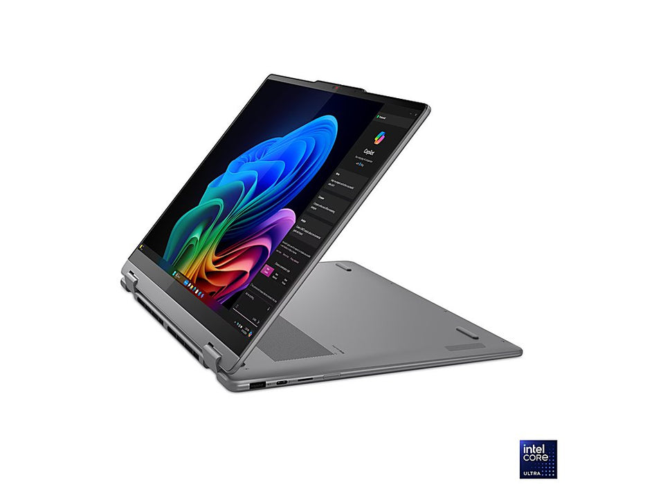Lenovo Yoga 7i 16 Inch 2-in-1 Copilot+ PC, Ultra 7-256V, 16 Inch WUXGA Touch, Windows 11, Luna Grey | 83JT0047US