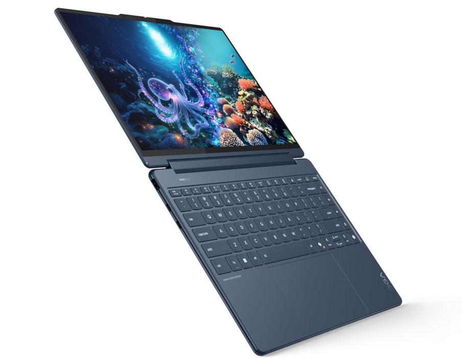 Lenovo Yoga 9i 2-in-1 Laptop with Pen, Intel Core Ultra 7 258V, 32GB, 1TB SSD, 14 Inch 3K OLED Touchscreen, Windows 11 Home, Cosmic Blue | 83LC0001US