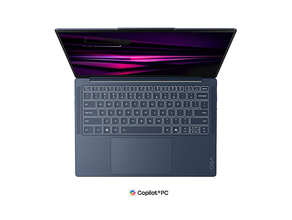 Lenovo Yoga Slim 7x OLED Touchscreen Laptop, Snapdragon X2 Elite, 14 Inch WUXGA 60Hz Touchscreen, Windows 11 Home, Cosmic Blue | 83QR0002US